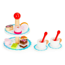 EcoToys Fa torta készlet Ecotoys konyhakészlet