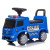 EcoToys Mercedes rendőrautó Bébitaxi + LED #kék-fekete