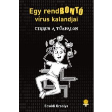 Ecsédi Orsolya Cirrus a Tűzfalon - Egy rendbontó vírus kalandjai gyermek- és ifjúsági könyv
