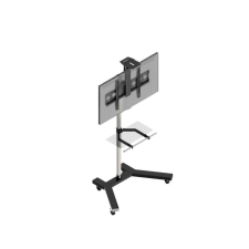 EDBAK 37"-60" Kijelző állvány gurulós Fekete tv állvány és fali konzol