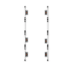 EDBAK ULS4337 Univerzális tartó 4 LED kabinethez 600x337.5 fekete