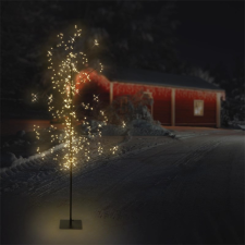 EDDC LED karácsonyi dekorációs fa 180 cm, 480 LED meleg fehér, karácsonyfa bel- és kültéri karácsonyi világítás karácsonyi dekoráció