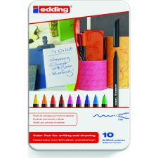 EDDING 1200/10 Rostirón Fém Dobozban (ED-1200-10) filctoll, marker