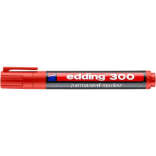 EDDING 300 1,5-3mm Permanent piros marker filctoll, marker