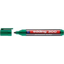 EDDING 300 permanens marker filcek, zöld filctoll, marker