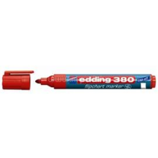 EDDING 380 kerek hegyű piros flipchart marker (EDDING_7580011001) filctoll, marker