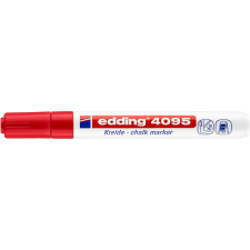 EDDING 4095 folyékony krétamarker piros filctoll, marker