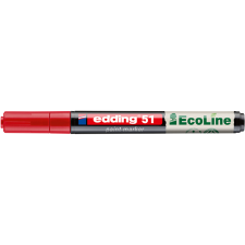 EDDING 51 D10 piros lakkmarker filctoll, marker