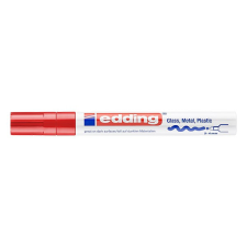 EDDING 750 2-4mm piros lakkmarker filctoll, marker