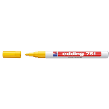 EDDING 751 1-2mm Lakkmarker - Sárga (7580097005) filctoll, marker