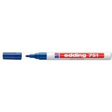 EDDING 751 1-2mm Lakkmarker - Sötétkék (7580097003) filctoll, marker