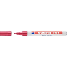 EDDING 751 1-2mm piros lakkmarker filctoll, marker