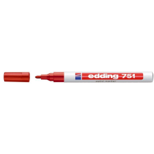 EDDING "751" lakkmarker 1-2 mm piros (TED7514) (TED7514) filctoll, marker