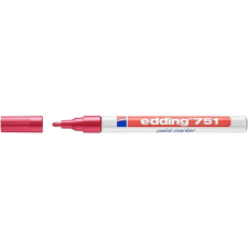 EDDING 751, piros filctoll, marker