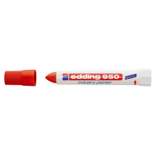 EDDING 7580129000 "950" jelölő marker kúpos, piros (TED950P) filctoll, marker