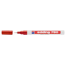 EDDING 780 0.8mm Lakkmarker - Piros filctoll, marker