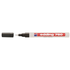 EDDING "780" lakkmarker 0.8 mm fekete (TED780FK) (TED780FK) filctoll, marker