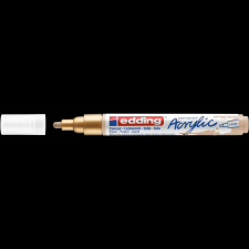 EDDING Akril marker 2-3mm, Edding 5100 arany filctoll, marker