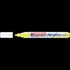 EDDING Akril marker 2-3mm, Edding 5100 neon citromsárga filctoll, marker