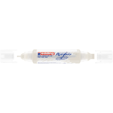 EDDING Akril marker 2-3mm, és 5-10mm, 3D kétvégű Edding 5400 fehér filctoll, marker