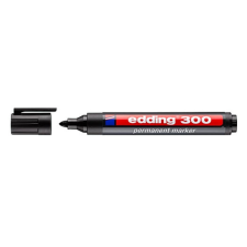 EDDING Alkoholos filc, kerek, 1,5-3 mm, EDDING 300, fekete filctoll, marker