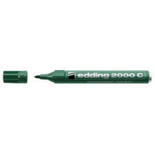 EDDING Alkoholos marker, 1,5-3 mm, kúpos, EDDING "2000", zöld filctoll, marker