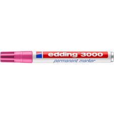 EDDING Alkoholos marker, 1,5-3 mm, kúpos, EDDING &quot;3000&quot;, rózsaszín filctoll, marker