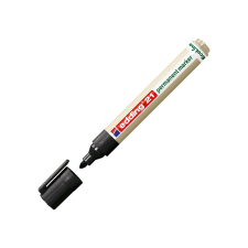 EDDING Alkoholos marker 1,5-3mm, Edding 21 EcoLine fekete filctoll, marker
