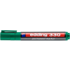  EDDING Alkoholos marker, 1-5 mm, vágott, EDDING "330", zöld