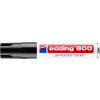 EDDING Alkoholos marker, 4-12 mm, vágott, EDDING "800", fekete