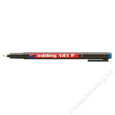 EDDING Alkoholos marker, OHP, 0,6 mm, EDDING 141 F, kék (TED14131) filctoll, marker
