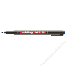 EDDING Alkoholos marker, OHP, 1 mm, EDDING 142 M, kék (TED14231) filctoll, marker
