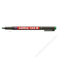EDDING Alkoholos marker, OHP, 1 mm, EDDING 143 B, zöld (TED143Z) filctoll, marker
