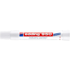 EDDING Jelölő marker, 10 mm, kúpos, EDDING "950", fehér filctoll, marker