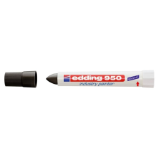 EDDING Jelölő marker, 10 mm, kúpos, edding &quot;950&quot;, fekete filctoll, marker