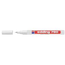 EDDING LAKKFILC EDDING 780 0,8MM FEHÉR filctoll, marker
