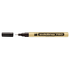 EDDING Lakkmarker, 0,8 mm, EDDING "780", arany filctoll, marker