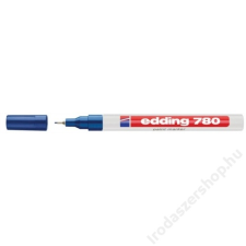 EDDING Lakkmarker, 0,8 mm, EDDING 780, kék (TED780K) filctoll, marker