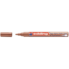 EDDING Lakkmarker, 1-2 mm, "751", vörösréz filctoll, marker