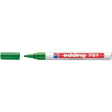 EDDING Lakkmarker, 1-2 mm, EDDING "751", zöld filctoll, marker