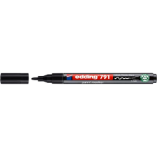 EDDING Lakkmarker, 1-2 mm, PCR, "791", fekete (TED791FKPCR) (TED791FKPCR) filctoll, marker
