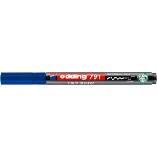 EDDING Lakkmarker, 1-2 mm, PCR, EDDING "791", kék filctoll, marker