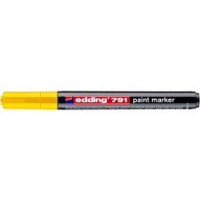 EDDING Lakkmarker, 1-2 mm, PCR, EDDING "791", sárga filctoll, marker