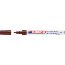 EDDING Lakkmarker 1-2mm kerek EDDING 751 barna filctoll, marker