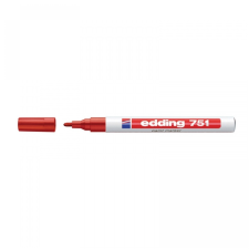 EDDING Lakkmarker 1-2mm kerek EDDING 751 piros filctoll, marker