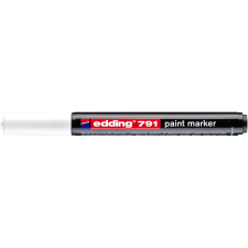 EDDING Lakkmarker 1-2mm, kerek Edding 791 fehér filctoll, marker