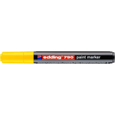  EDDING Lakkmarker, 2-3 mm, EDDING "790", sárga filctoll, marker