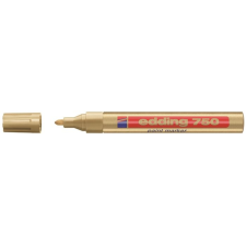 EDDING Lakkmarker, 2-4 mm, EDDING "750", arany filctoll, marker