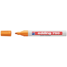 EDDING Lakkmarker, 2-4 mm, EDDING "750", narancssárga filctoll, marker