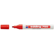 EDDING Lakkmarker, 2-4 mm, EDDING "750", piros filctoll, marker